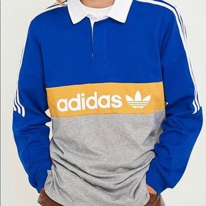 ADIDAS Long Sleeve Collar Shirt
